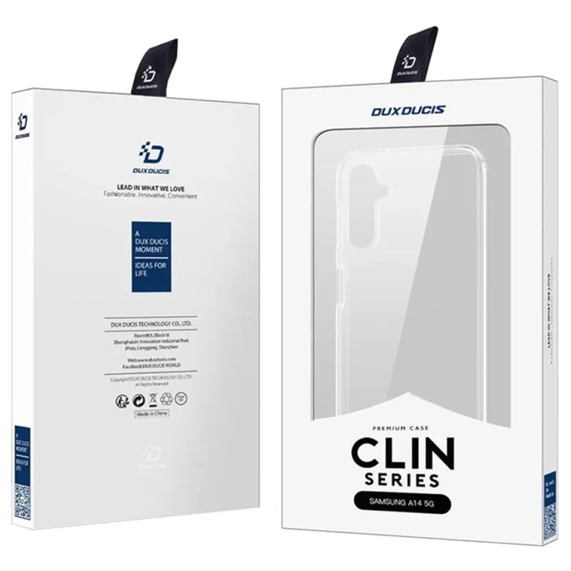 DUX DUCIS Case TPU for Samsung  A14, Clear