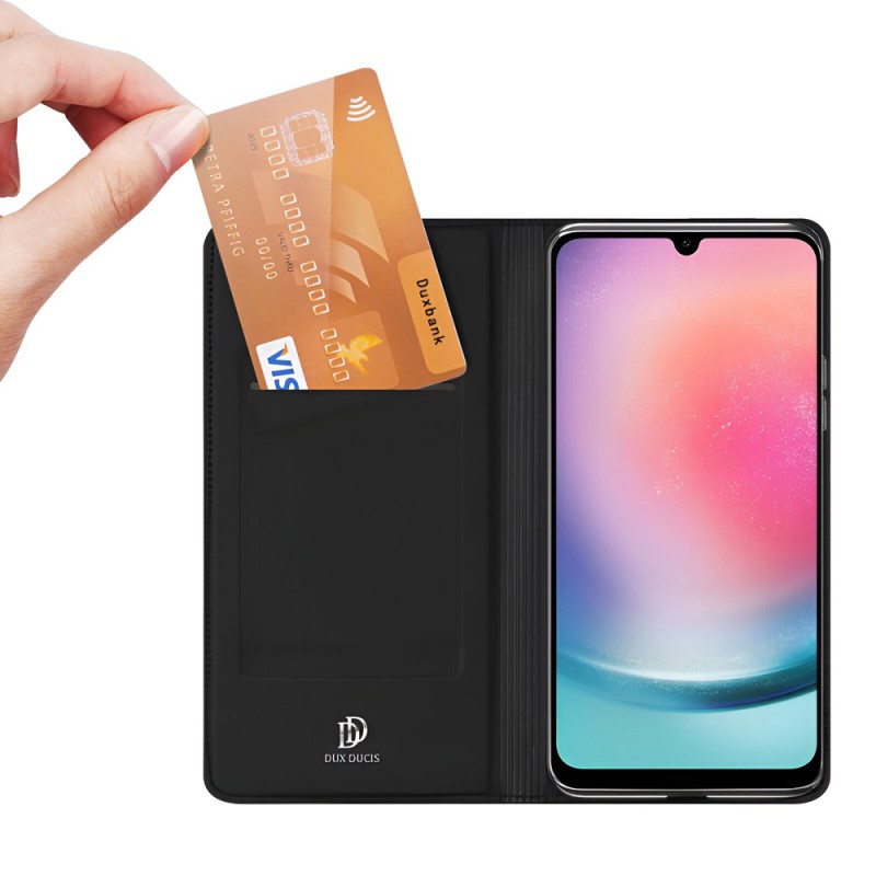 DUX DUCIS Case Flip SkinPro Samsung A25 5G, Black