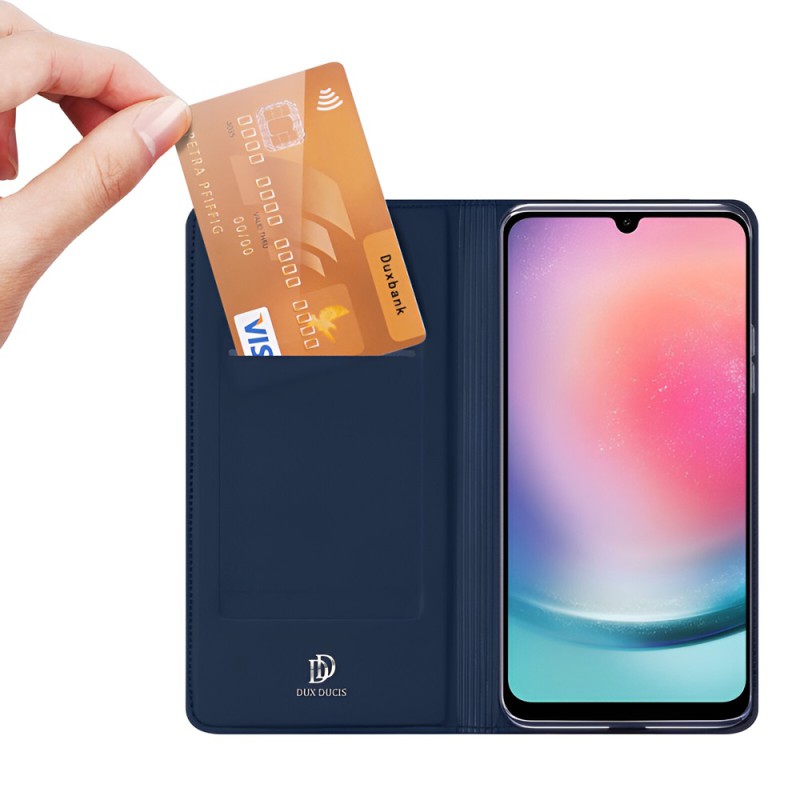 DUX DUCIS Case Flip SkinPro Samsung A25 5G, Blue