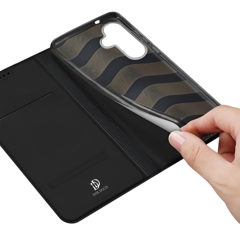 DUX DUCIS Case Flip SkinPro Samsung S25, Black