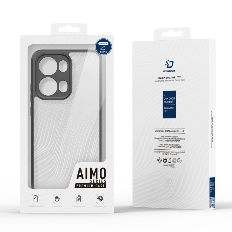 DUX DUCIS Case OPPO Reno 13 Pro AIMO, Black