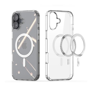DUX DUCIS Case TPU for iPhone 16 Plus Clin with MagSafe, Clear