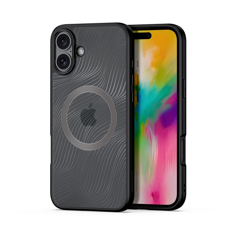 DUX DUCIS Case iPhone 16 Plus AIMO with MagSafe, Black