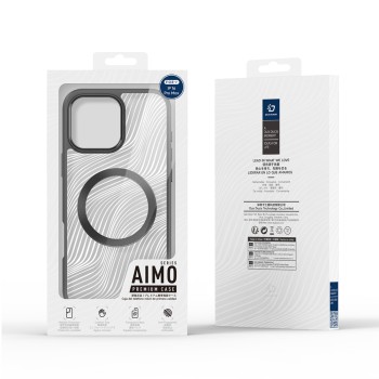 DUX DUCIS Case iPhone 16 Pro Max AIMO with MagSafe, Black