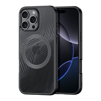 DUX DUCIS Case iPhone 16 Pro Max AIMO with MagSafe, Black