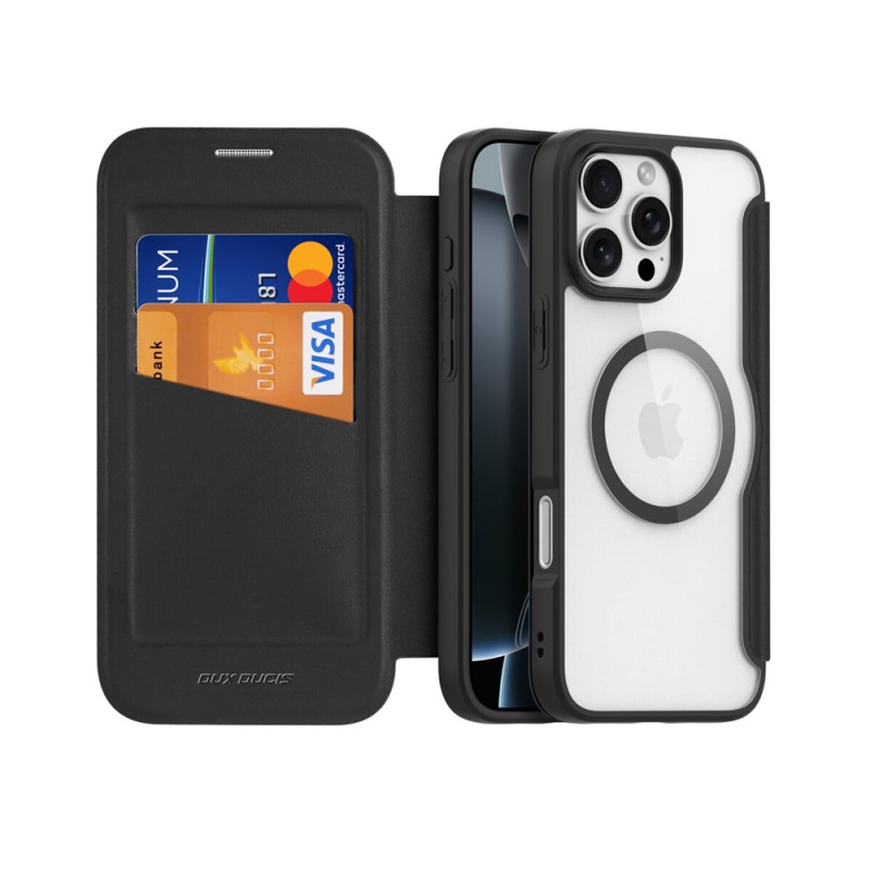DUX DUCIS Case iPhone 16 Pro Skin X Pro with MagSafe, Black