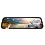 DVR Full-Screen Streaming With 2.5D Front And Rear Dual Lenses, Large Wide-Angle Touch Screen Operation, 10-inch Screen, Black