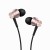 1More In-Ear Earphones Piston Fit 3.5mm with Mic E1009, Pink