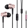 1More In-Ear Earphones Piston Fit 3.5mm with Mic E1009, Pink