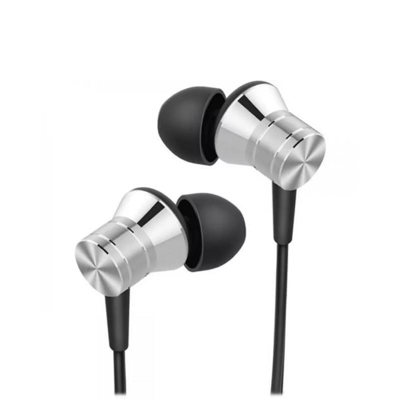 1More In-Ear Earphones Piston Fit 3.5mm with Mic E1009, Silver