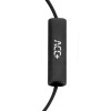 Maxcom Earphones 3.5mm with Mic Soul 2, Black Maxcom Earphones 3.5mm with Mic Soul 2, Black