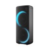 Eden Party Speaker ED-1006 with 2 Wireless Microphones, Mega Bass, 100W, H=82cm, Black