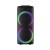 Eden Party Speaker ED-1006 with 2 Wireless Microphones, Mega Bass, 100W, H=82cm, Black