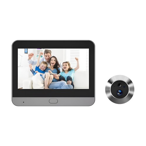 Smart Doorbell with display and video peep ED-300PD, Tuya App