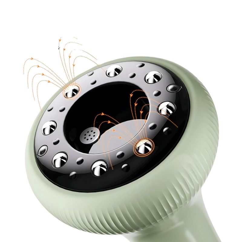 Electric Gua Sha Instrument Cupping All-In-One Machine, Green