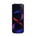 Eden Party Speaker ED-1007 with 2 Wireless Microphones 100W, Black