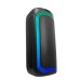 Eden Party Speaker ED-839 with 2 Wireless Microphones 80W, H=72cm, Black
