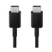 Samsung Cable Type-C to Type-C 60W 3A 1.8m, Black