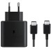 Samsung Wall Charger 1xType*C Super Fast Charging 45W with Cable Type-C to Type-C 1.8m, Black
