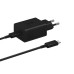 Samsung Wall Charger 1xType*C Super Fast Charging 45W with Cable Type-C to Type-C 1.8m, Black
