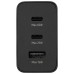 Samsung Wall Charger 2xType-C + 1xType-A Super Fast Charging 65W Trio, Black