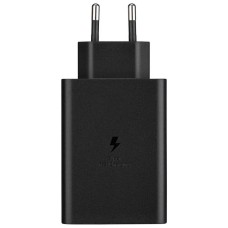 Samsung Wall Charger 2xType-C + 1xType-A Super Fast Charging 65W Trio, Black