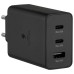 Samsung Wall Charger 2xType-C + 1xType-A Super Fast Charging 65W Trio, Black