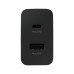 Samsung Wall Charger 1xType-C +1xType-A Super Fast Charging 35W Duo, Black