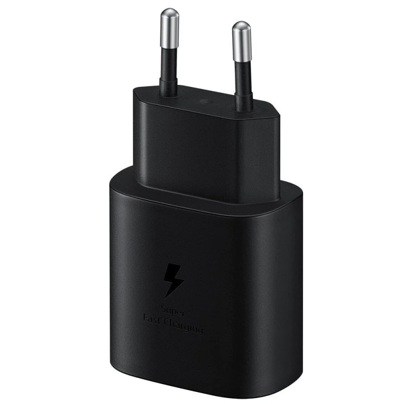 Samsung Wall Charger 1xType-C Super Fast Charging 25W (w/o cable), Black