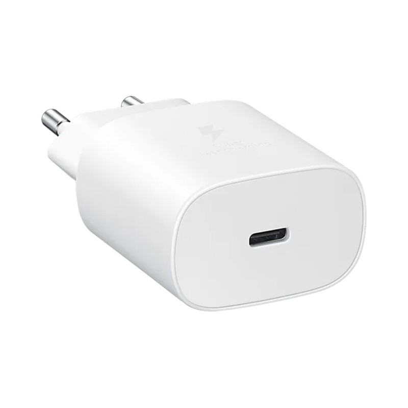 Samsung Wall Charger 1xType-C Super Fast Charging 25W (w/o cable), White
