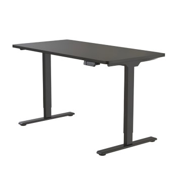 Flexispot Adjustable Desk ET262, Black (Capacity:100kg,Height Adj:70cm-119cm,Desk Top Width:110cm-148cm,Speed: 25mm/s),(Without Table Top)