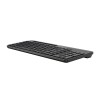 A4Tech Wireless Keyboard FBK25, Multimedia, Smartphone Cradle, up to 4 Devices, BT/2.4Ghz, Black
