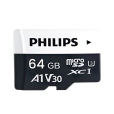 PHILIPS MicroSD Card UHS-I (U3) (V30)  64GB 