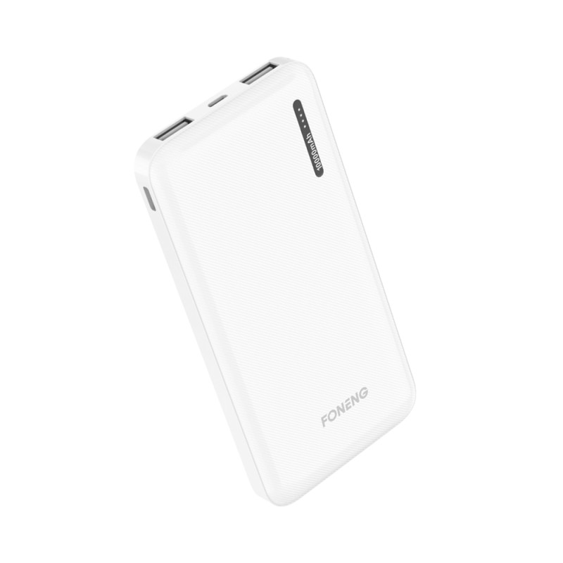 Foneng PowerBank P100 10000 mAh, White