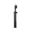 Tripod Photography Aluminum 160cm (Adjustable Height, Heavy Duty, Universal Compatibility), Black