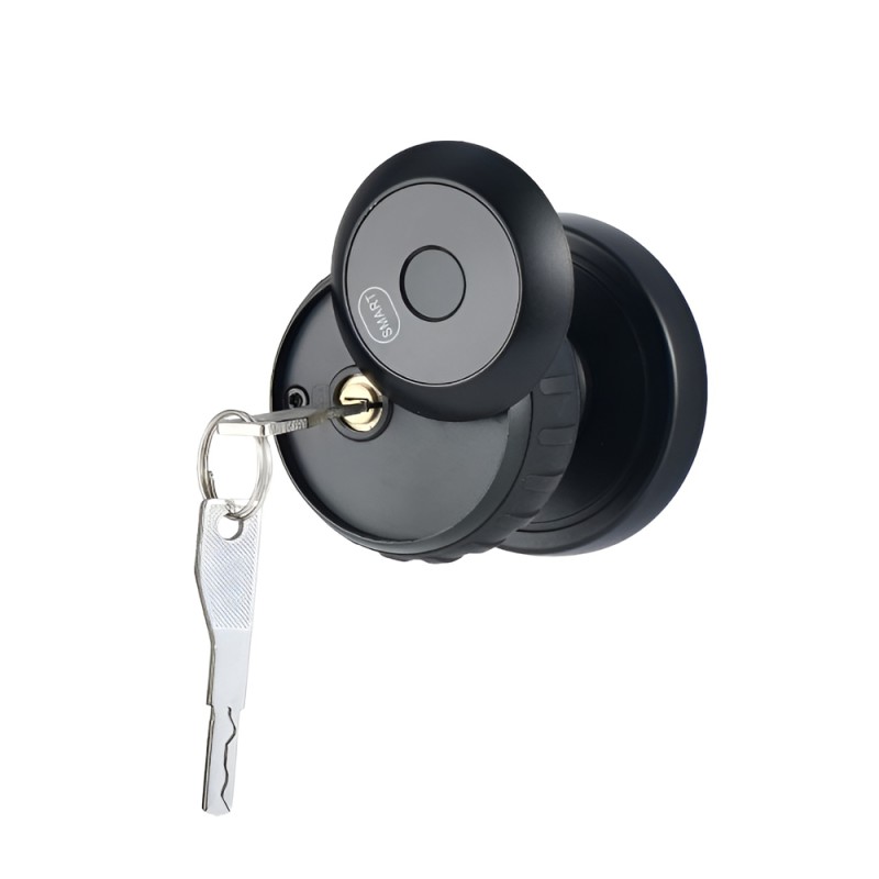 Smart Lock with Fingerprint Interior, Password. Tuya APP G530, Black