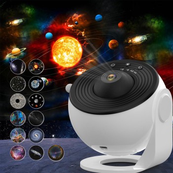 Galaxy Projector, With 360° Rotation, Star Projector