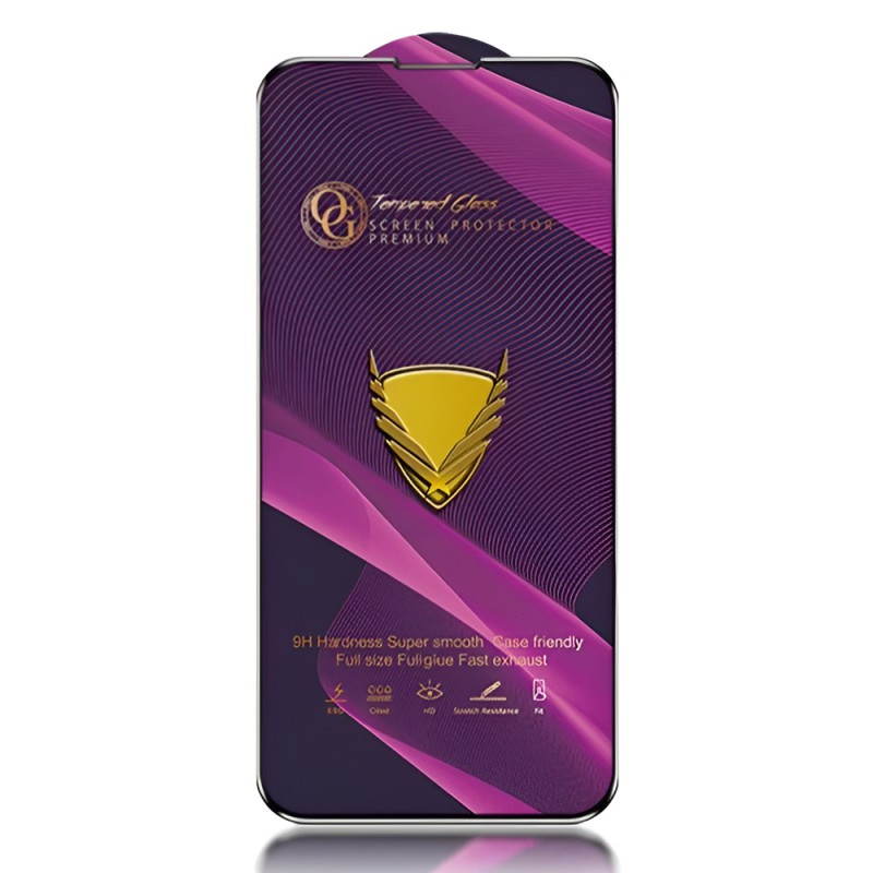 GA Tempered Glass for Iphone 16 Pro Max, Black (10pcs)