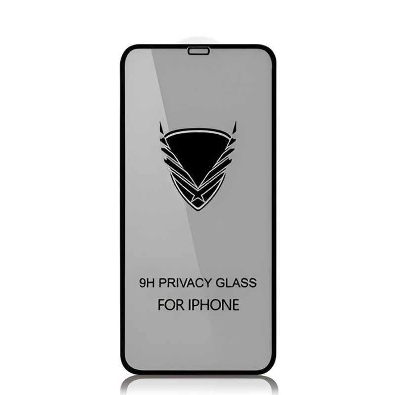 GA Tempered Glass Privacy for Iphone 15 Pro Max, Black (10pcs)
