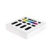Gledopto 2.4G RGBW 4 zone RGB+CCT wall mounted touch panel remote (GL-W-003Z), compatiable with Pro version lights and controllers