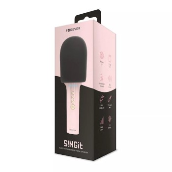 Forever Bluetooth Microphone with Speaker BMS-500, Pink
