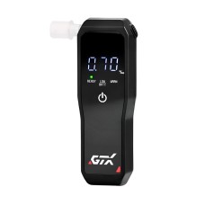 GTX Portable Digital Alcohol Tester, Black