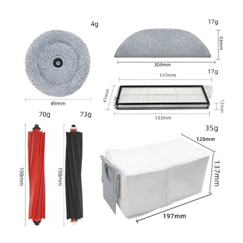 Roborock Replacement Kits For S8 MaxV Ultra/ S8 Max Ultra