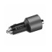 Hoco FM Transmitter BT V4.2 2*USB-A 2.0, 2.4A, E19 Smart, Black