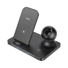 Hoco Wireless Charger Type-C PD/QC 3in1 CW33 Ultra 15W, Black
