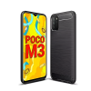 Helmet Case Carbon Xiaomi Poco M3, Black
