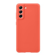Helmet Case Liquid Silicone Samsung S21FE, Red