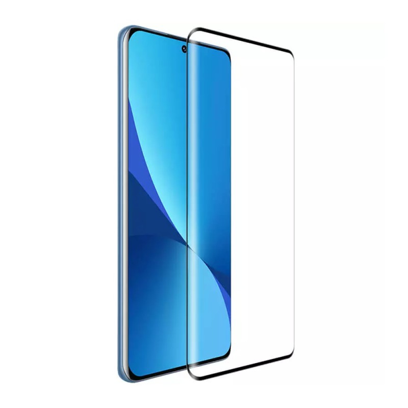 Helmet Diamond Glass 4D Xiaomi 12/12X, Black