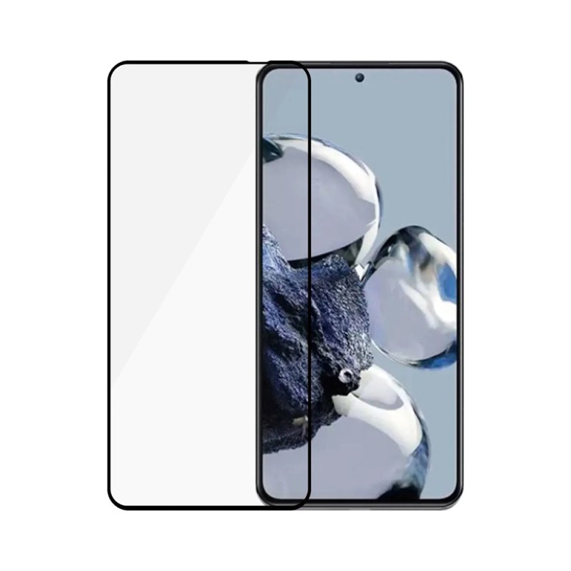 Helmet Diamond Glass 5D Xiaomi 12T/12T Pro, Black