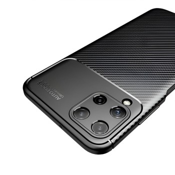 Helmet Case Carbon Samsung A22/M32, Black